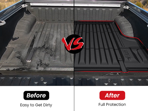 2005-2021 Nissan Frontier Heavy Duty Truck bed mat  Application