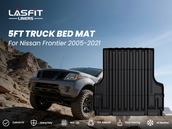 2005-2021 Nissan Frontier Truck bed mat
