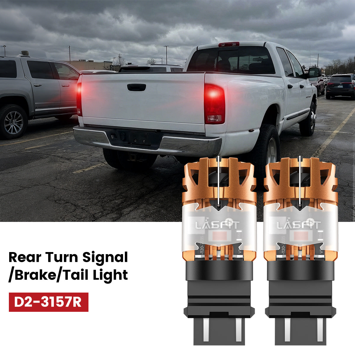Fit for 2006-2009 Ram 2500/3500 The Brightest LED Bulbs Upgrade