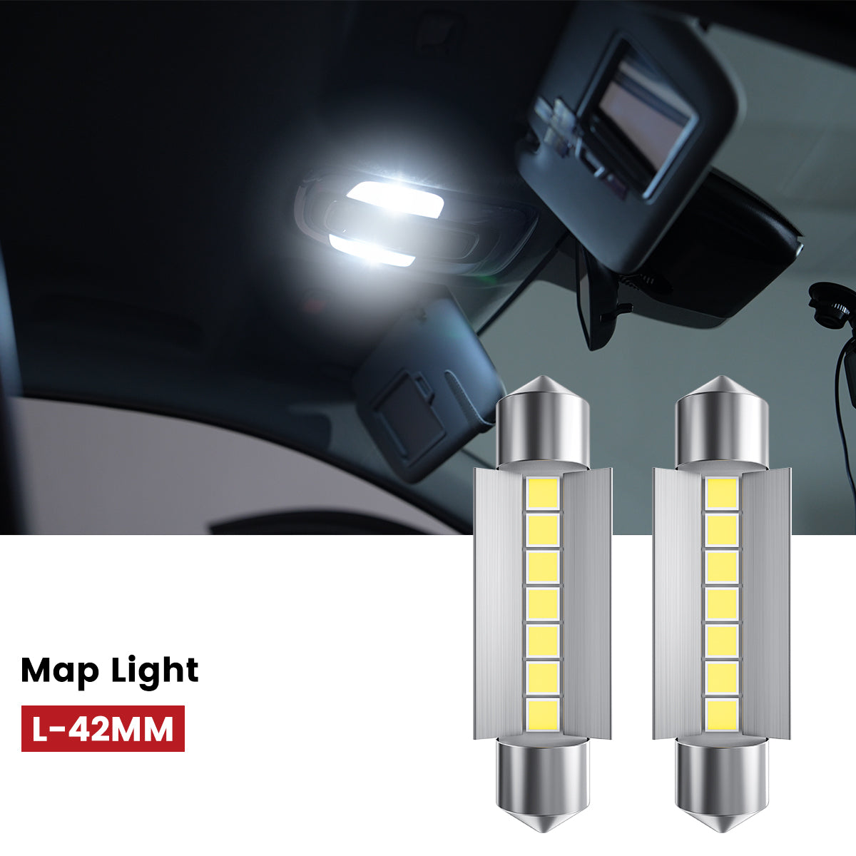 Fit for 2006-2009 Ram 2500/3500 The Brightest LED Bulbs Upgrade