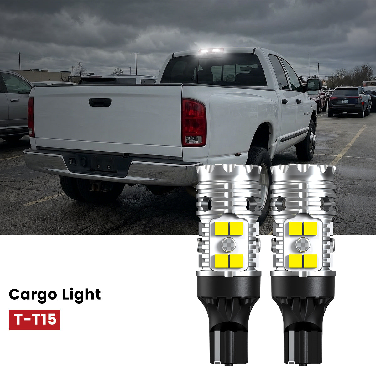 Fit for 2006-2009 Ram 2500/3500 The Brightest LED Bulbs Upgrade