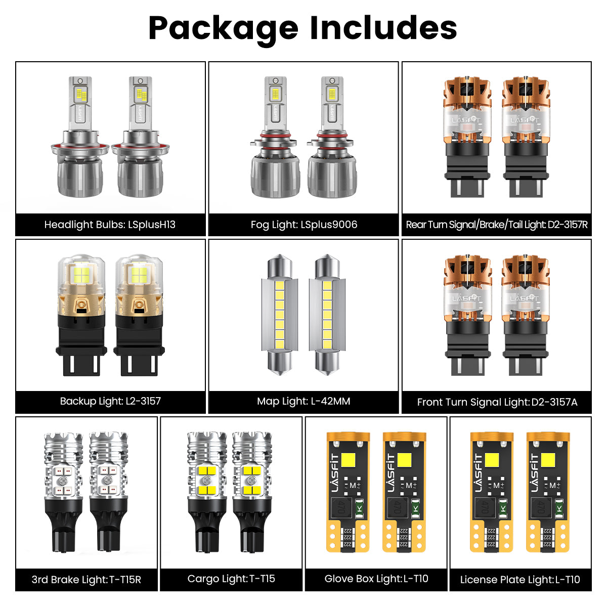 Fit for 2006-2009 Ram 2500/3500 The Brightest LED Bulbs Upgrade
