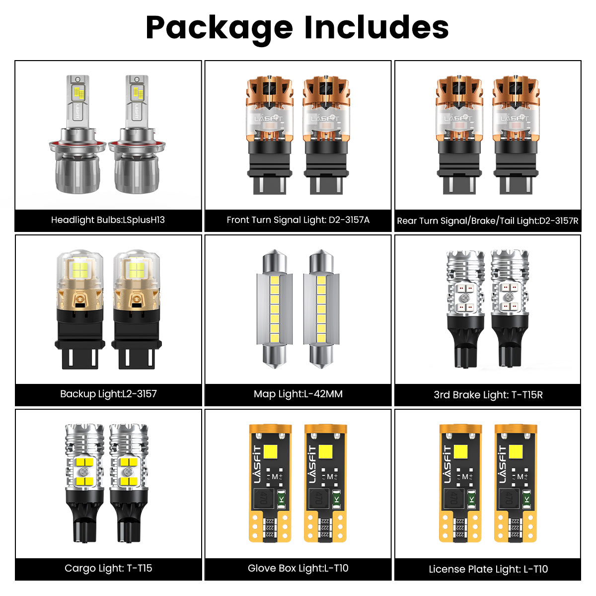 Fit for 2006-2009 Ram 2500/3500 The Brightest LED Bulbs Upgrade