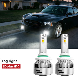 Lasfit H10 led fog light fit for 2006-2010 Dodge Charger 