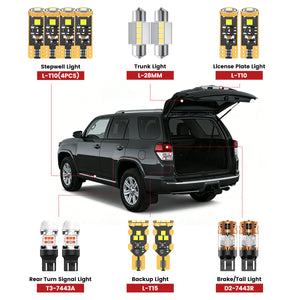 Lasfit rear led bulbs for 2006-2013 Toyota 4Runner  