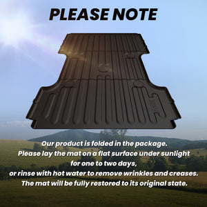 2006-2018 Ram 1500 8FT Bed Mat Note