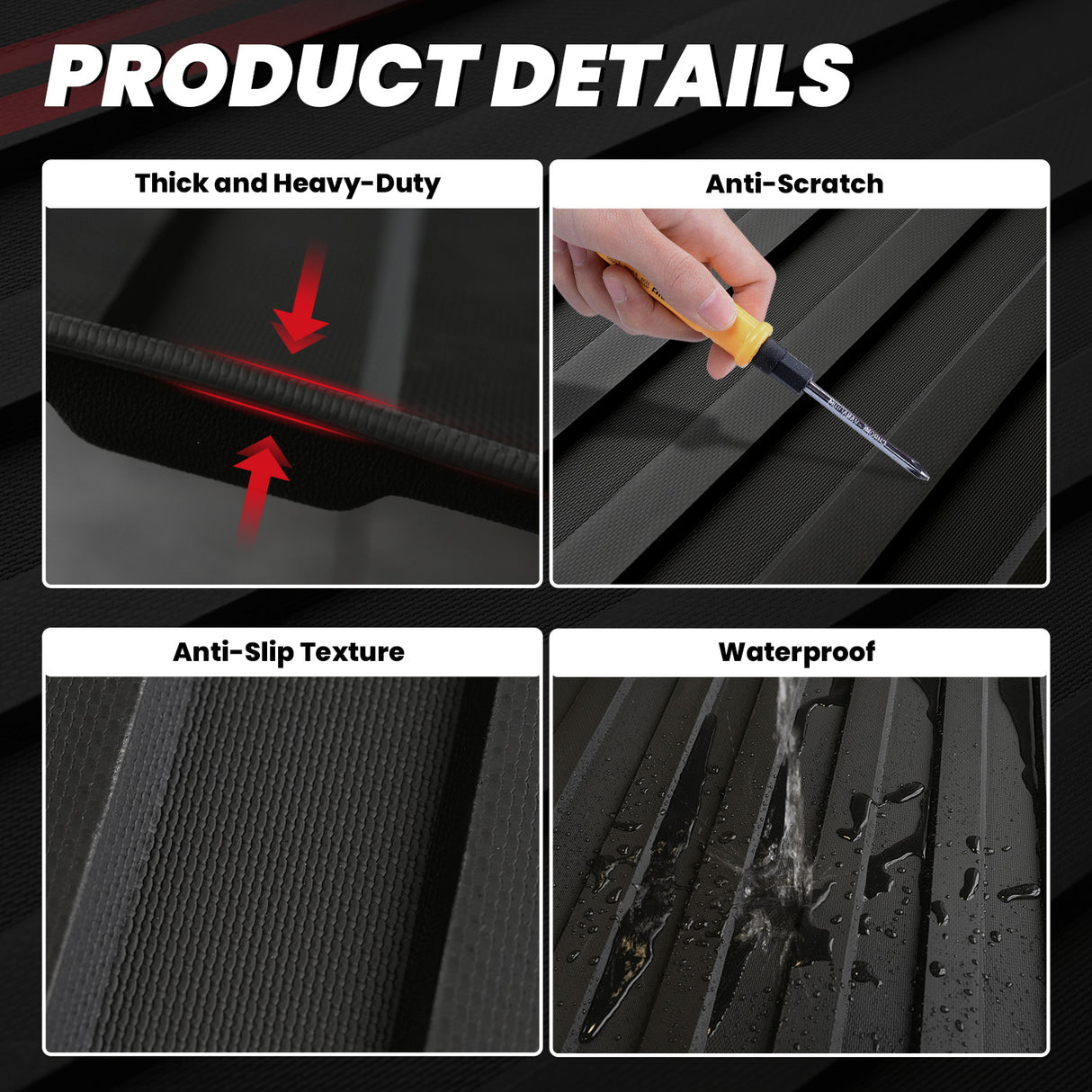 2006-2018 Ram 1500 8FT Bed Mat Product Details