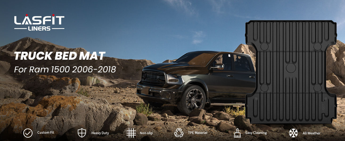 2006-2018 Ram 1500 Bed Mats All weather