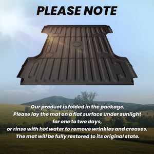 Fit for 2006-2026 Ram 2500 3500 Heavy Duty Bed Mat or Tailgate Mat, Don't fit with Optional Rambox & Drop-in liners