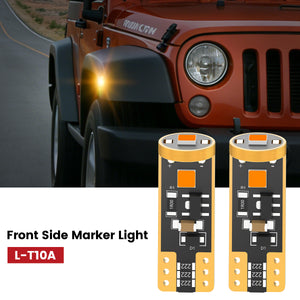 Lasfit 168 led front side marker lights fit for 2007-2009 Jeep Wrangler  