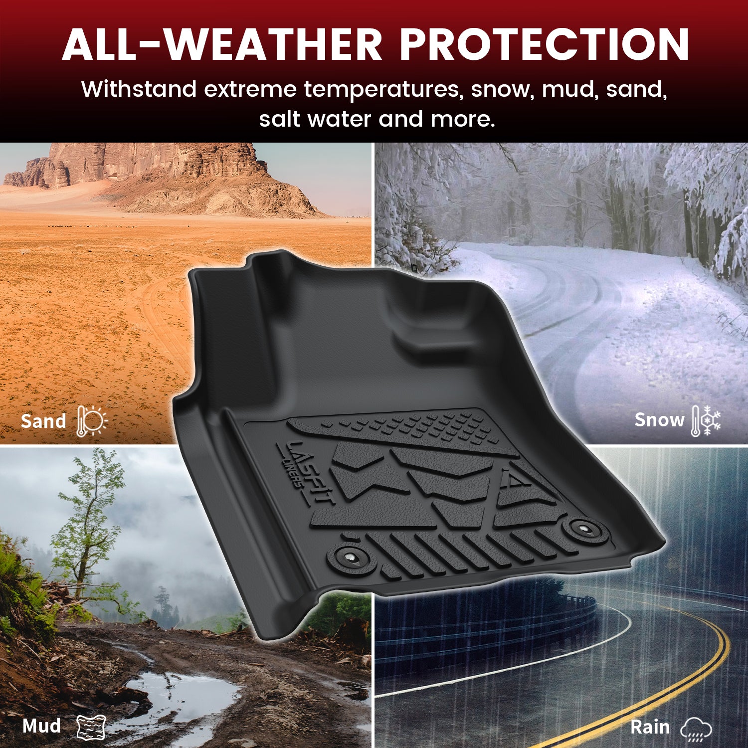 2007-2011 Toyota Tundra Double Cab / Crewmax Cab Floor Mats