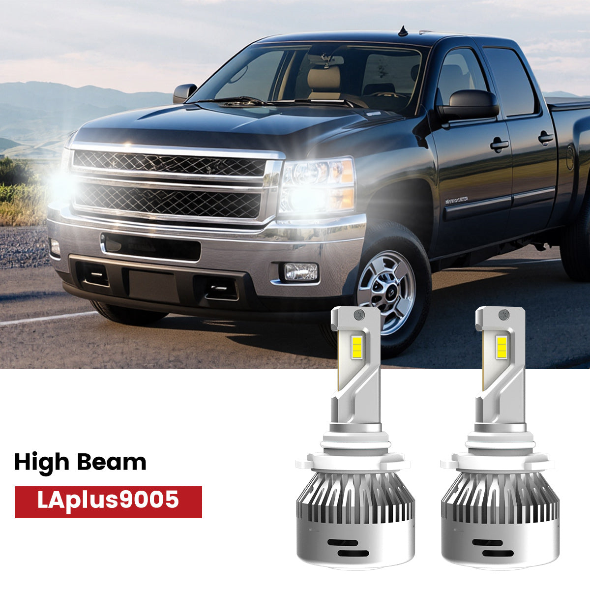 Fit for 2007-2013 Chevrolet Silverado 1500 LED Bulbs Upgrade | Tested and Verified