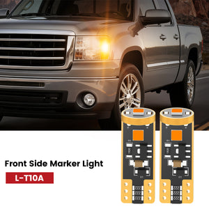 Lasfit 168 led front side marker lights fit for 2007-2013 GMC Sierra 1500