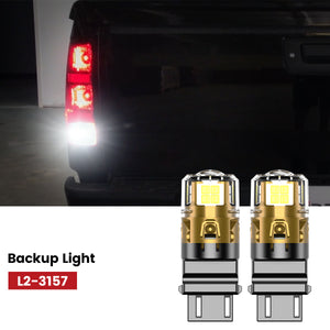 Lasfit 3157 led backup lights fit for 2007-2013 GMC Sierra 1500