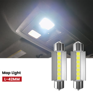 Lasfit 42MM led map lights fit for 2007-2013 GMC Sierra 1500