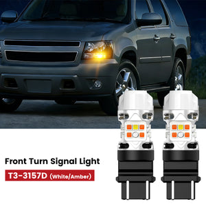 Lasfit 3157 led front turn signal light fit for 2007-2014 Chevrolet Tahoe 