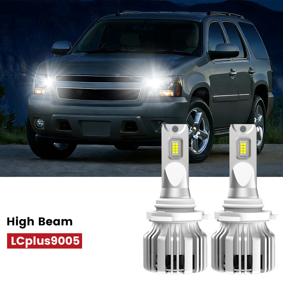 Lasfit 9005 led high beam fit for 2007-2014 Chevrolet Tahoe 