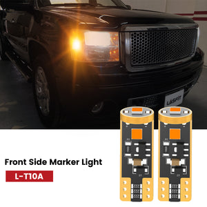 Lasfit 168 led front side marker lights fit for 2007-2014 GMC Sierra 2500 3500