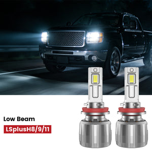 Lasfit H11 led low beam fit for 2007-2014 GMC Sierra 2500 3500