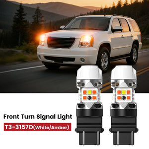 Lasfit 3157 led front turn signal light fit for 2007-2014 GMC Yukon