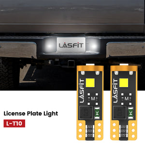 Lasfit led license plate light bulbs for 2008-2010 Ford F-250 F-350