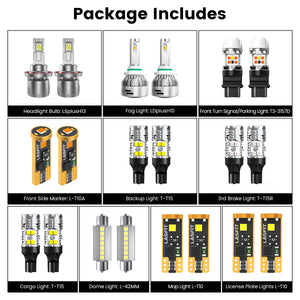 Lasfit Bulbs for 2008-2010 Ford F-250 F-350