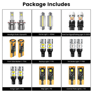 Lasfit led bulbs for 2008-2010 Ford F-250 F-350