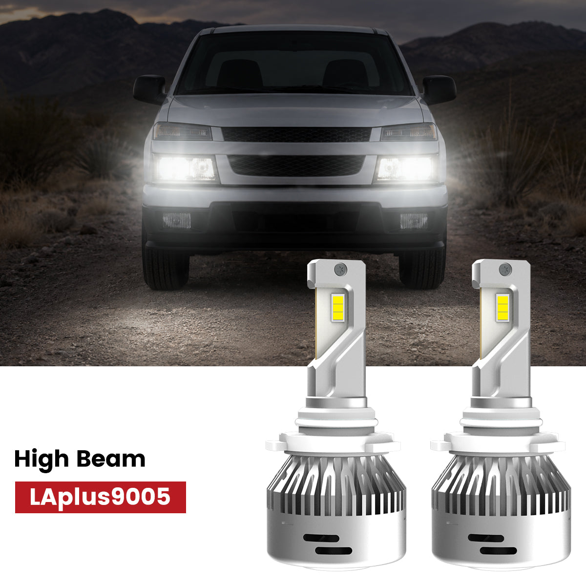 Lasfit 9005 led high beam fit for 2008-2012 Chevrolet Colorado