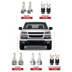Lasfit led bulbs for 2008-2012 Chevrolet Colorado
