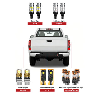 Lasfit led bulbs for 2008-2012 Chevrolet Colorado