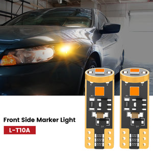 Lasfit 168 led front side marker lights fit for 2008-2012 Honda Accord  