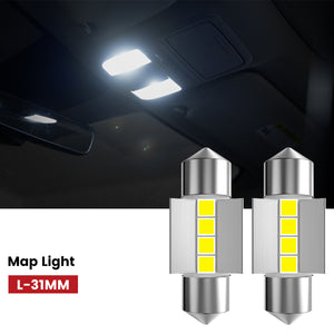 Lasfit 31MM led map lights fit for 2008-2012 Honda Accord 