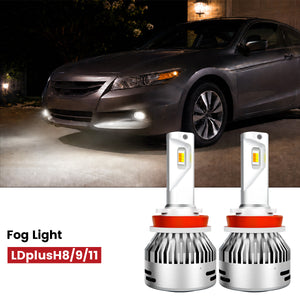 Lasfit H11 led fog lights fit for 2008-2012 Honda Accord Coupe