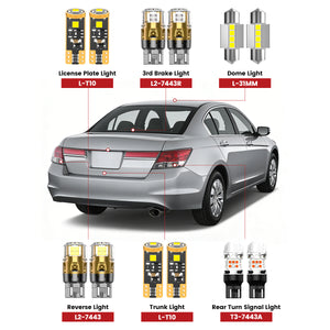 Lasfit led bulbs for 2008-2012 Honda Accord  02