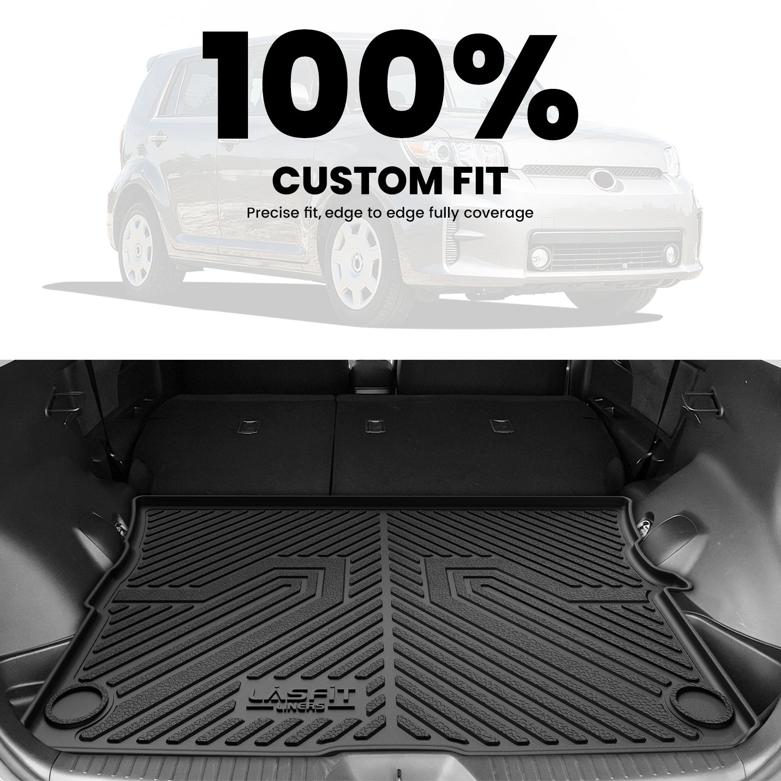Fit for 2008-2012 Scion xB Floor Mats or Cargo Mat