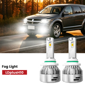 Lasfit H10 led fog lights fit for 2009-2010 Dodge Journey 
