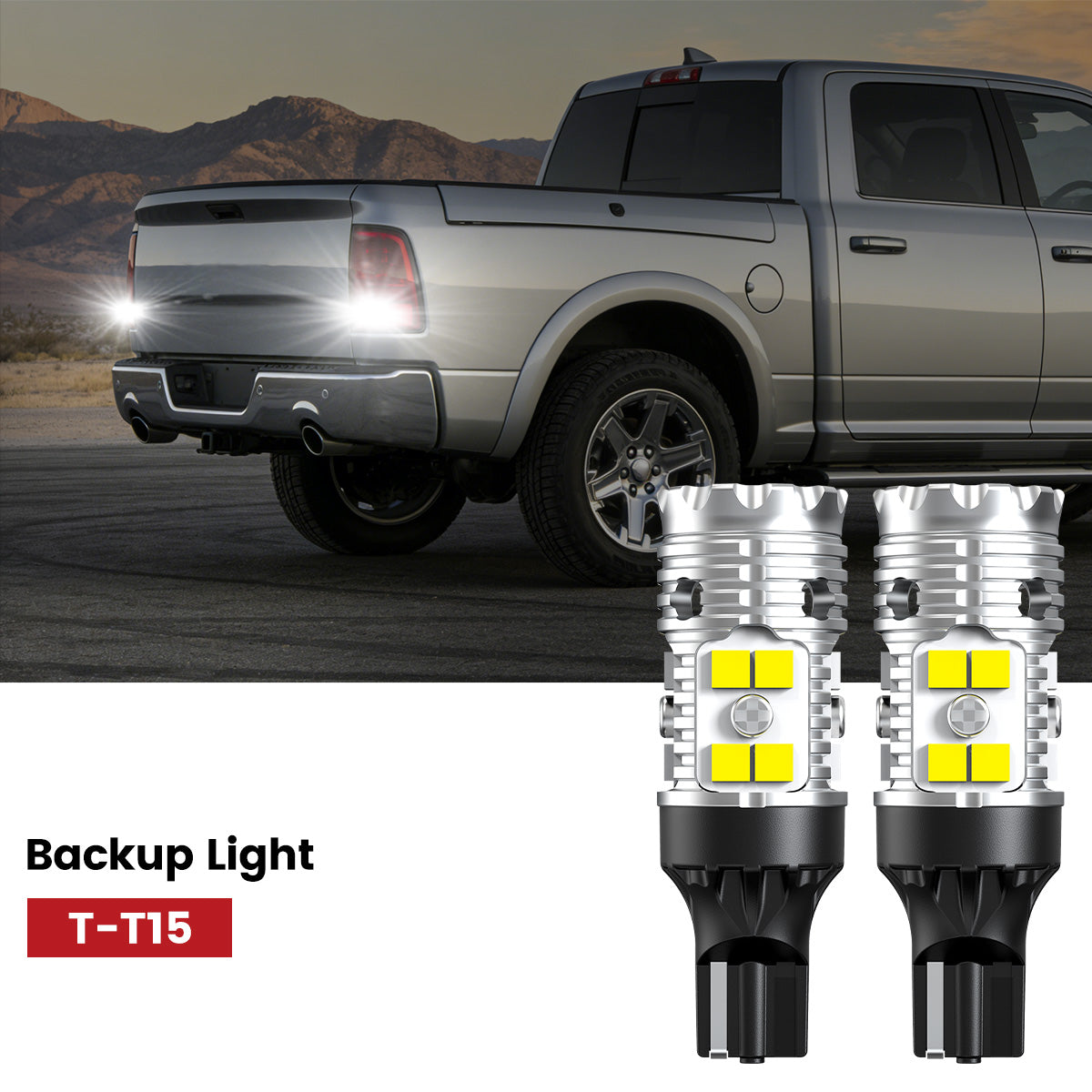 Lasfit 921 led backup light fit for 2009-2012 Ram 1500