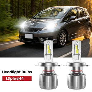 Lasfit H4 led headlight bulbs fit for 2009-2013 Honda Fit 