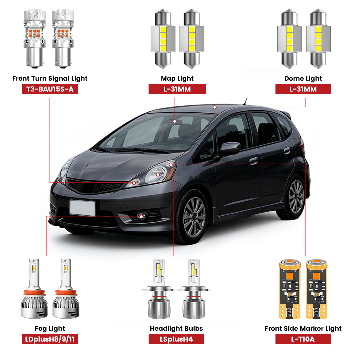 Parts For Honda Fit