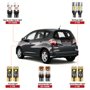 Lasfit led bulbs for 2009-2013 Honda Fit