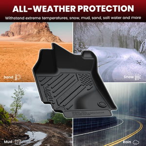 2009-2013 Toyota Matrix Floor Mats All Weather