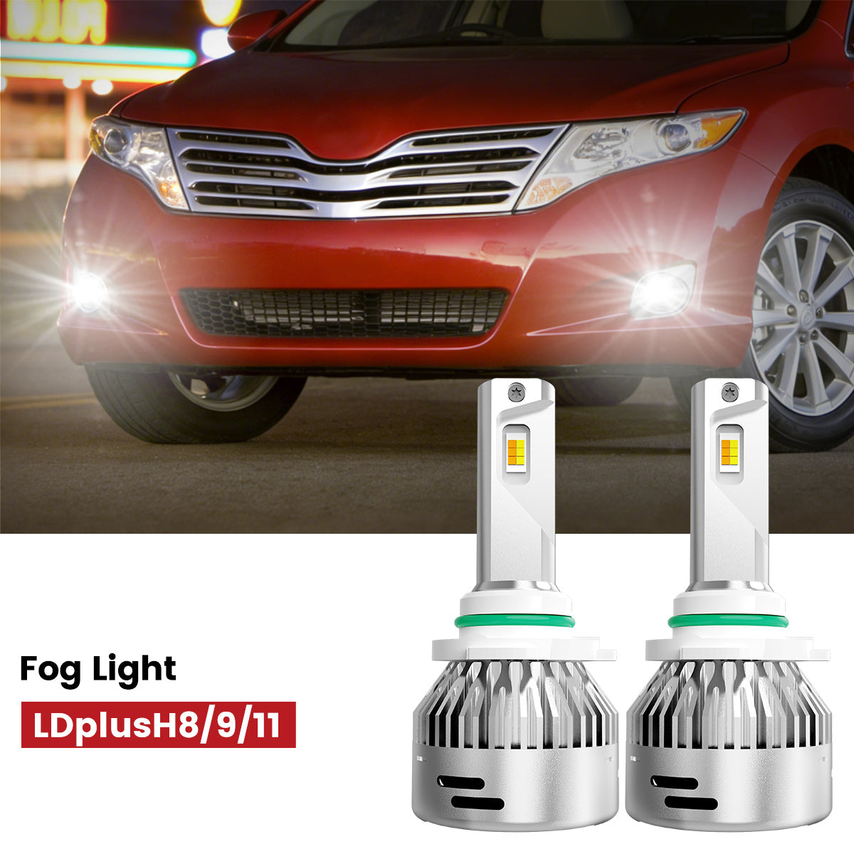 Lasfit H11 led fog light fit for 2009-2015 Toyota Venza