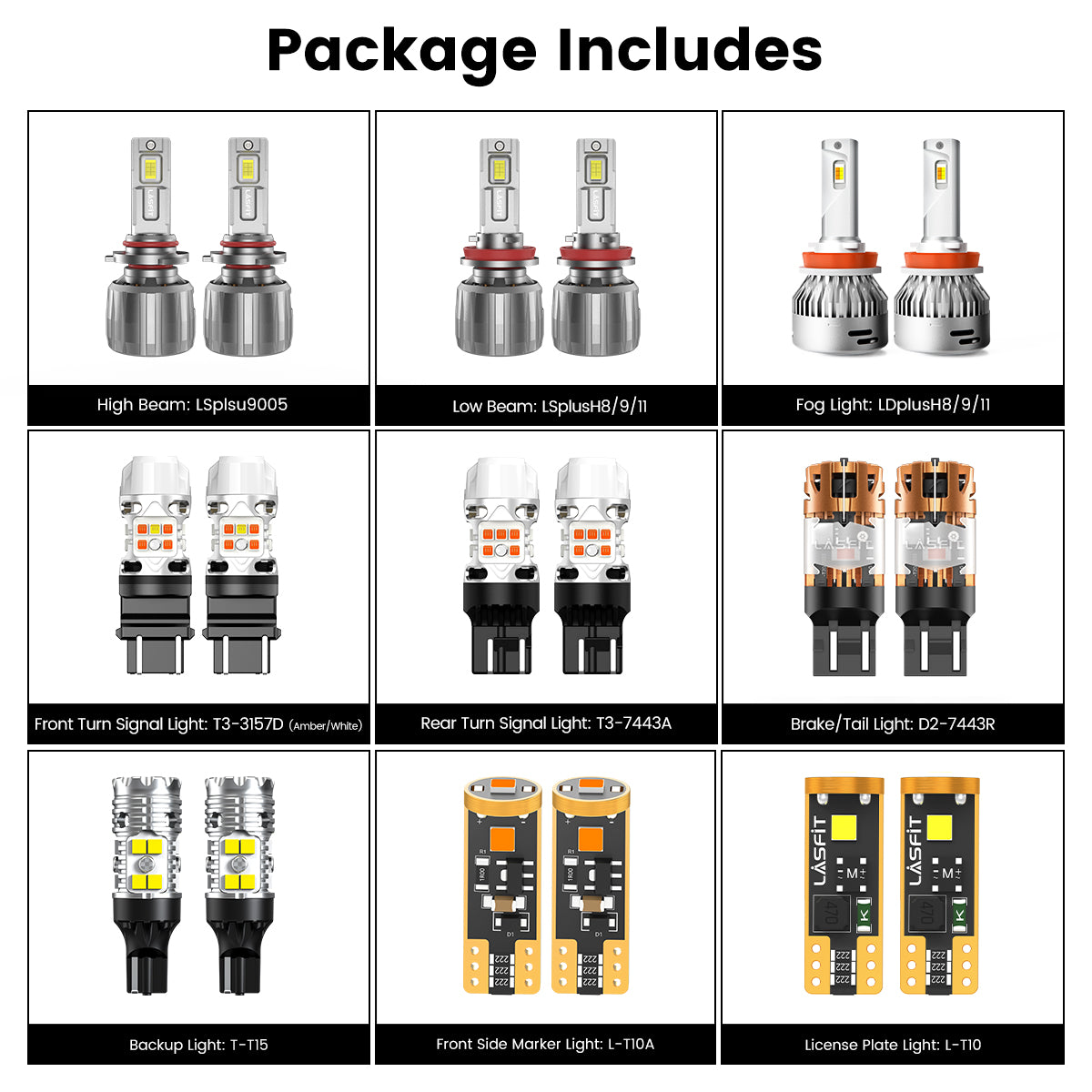 2009-2015 Toyota Venza LED Bulbs | Lasfit