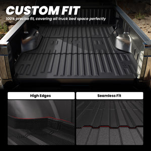 2009-2016 Ford F-250 F-350 F-450 6.75FT(81") Truck Bed Mat Custom Fit
