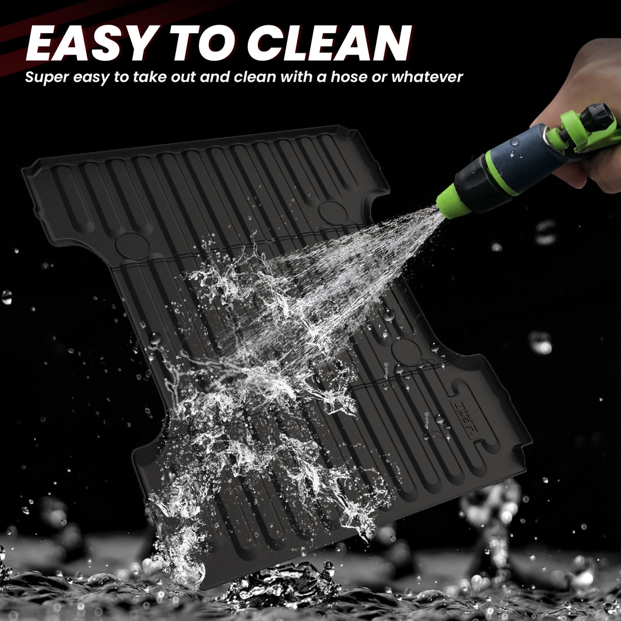 Fit for Ram 1500 Heavy Duty Truck Bed Mat or Tailgate Mat Easy to Clean