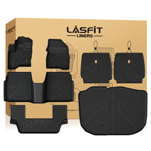 2009-2019 Ford Flex 3 Row Floor Mats & Cargo & Seatback Mats