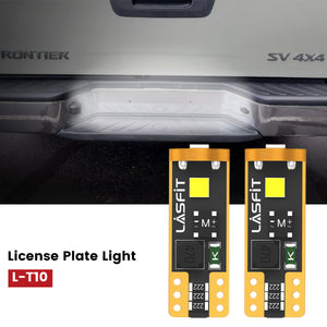 Lasfit 168 led license plate lights fit for 2009-2021 nissan frontier  