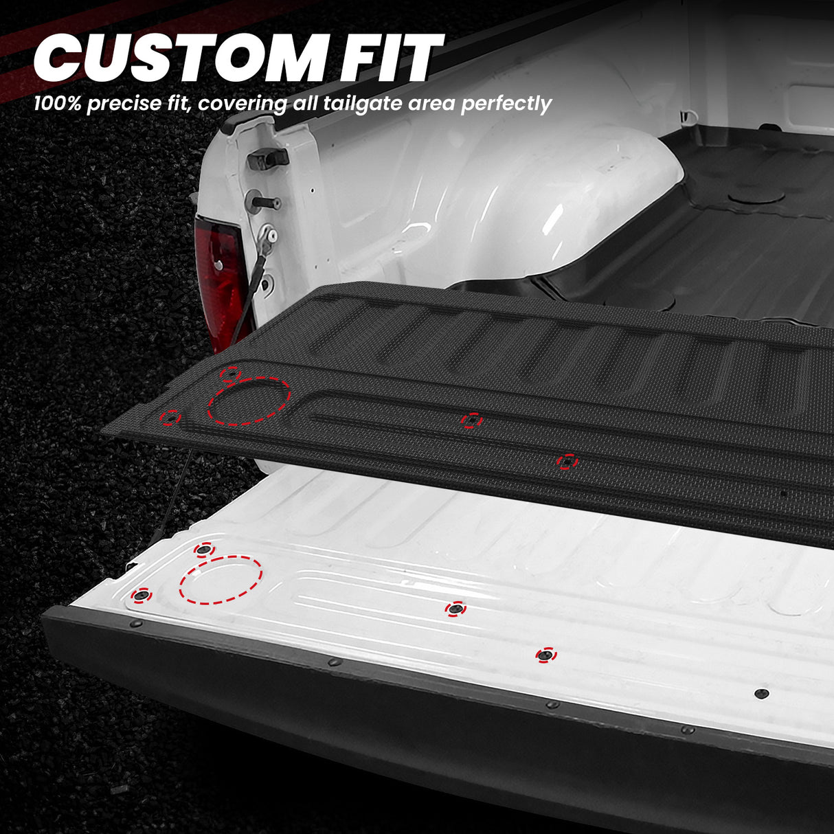 2006-2026 Ram 2500 3500 Heavy Duty Bed Mat Tailgate Mat Custom Fit