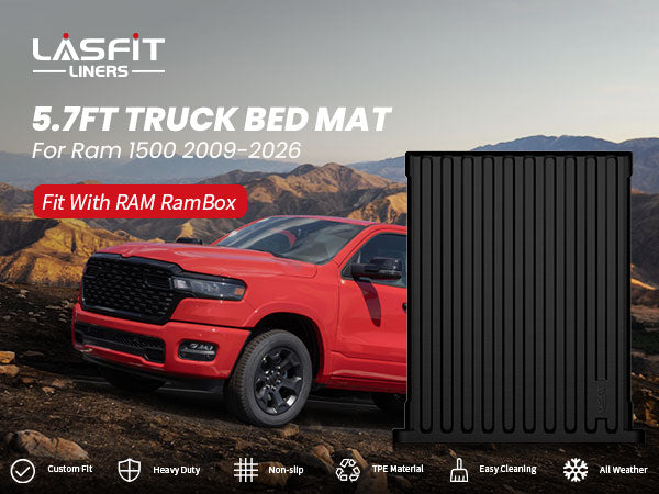 Ram 1500 Truck bed mat and tailgate mat