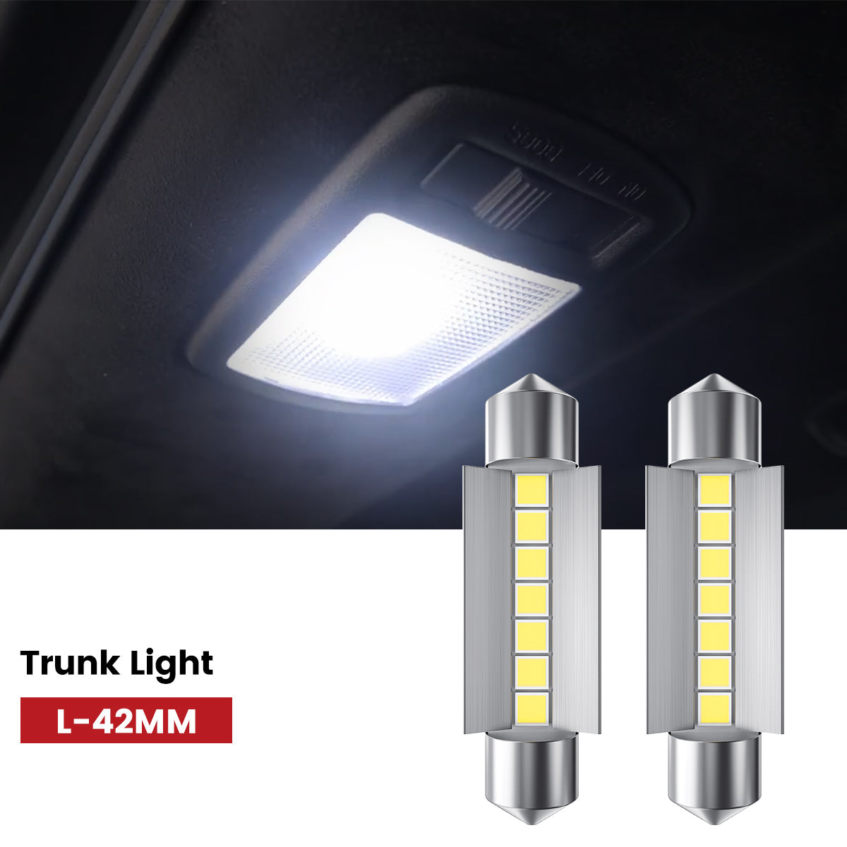 Lasfit 42MM led trunk light fit for 2010-2012 Hyundai Santa Fe